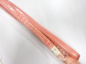 未使用品　正絹　手組帯締め